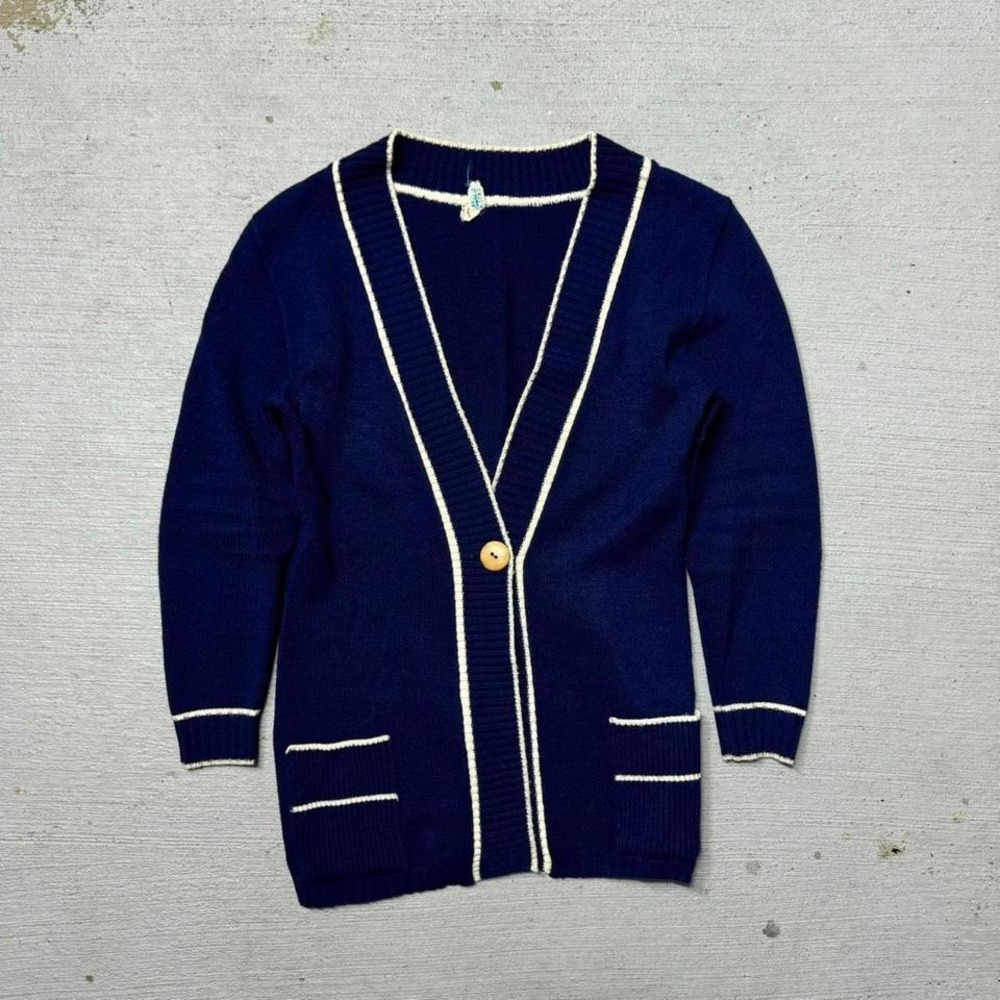 Vintage College Town Cardigan Size S/M Womens